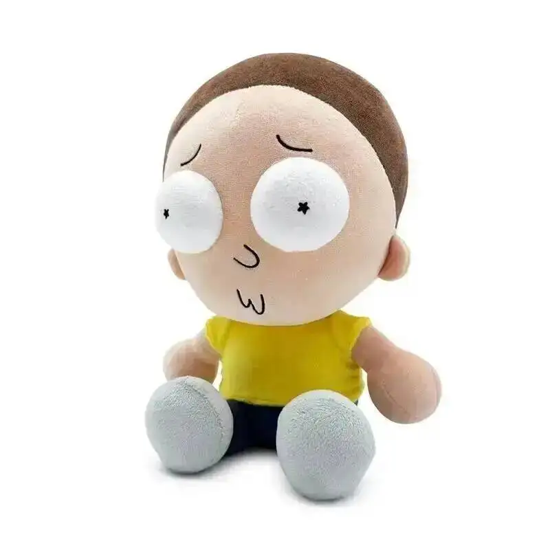 New Rick And Morty Plush Doll Anime Game Rick Sanchez Morty Smith