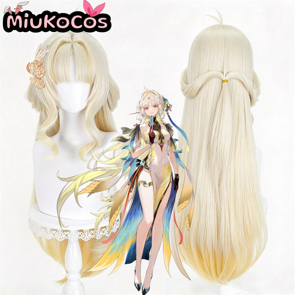 IN STOCK Suisui Cosplay Wig MiukoCosplay Game Wuthering Waves Cosplay Halloween Cosplay Wig