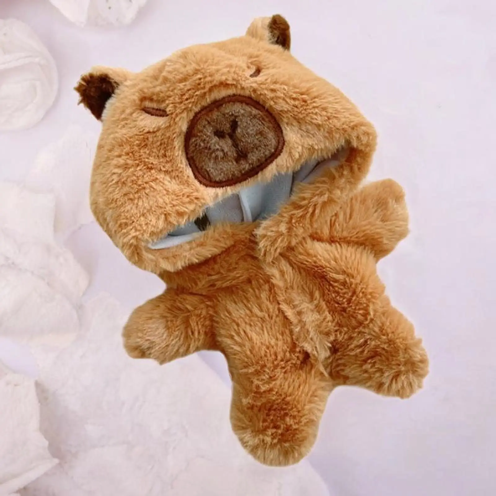 Mono de muñeca de peluche para niños, accesorios para fotos, traje Capybara, hace tu propia muñeca para muñeca de 7,87 pulgadas