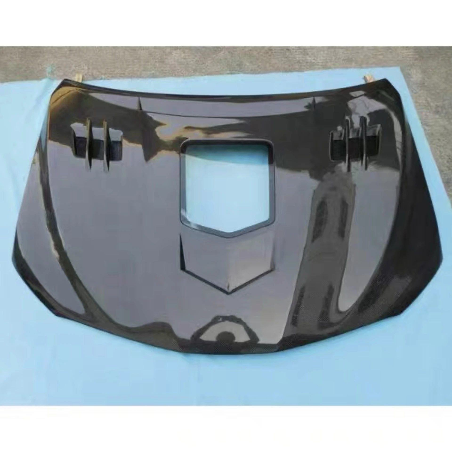 

Body Kit Carbon Fiber Engine Cover Fender for Toyota Camry 8th Transparent Hood Light Weight Bonnet Car Accessories