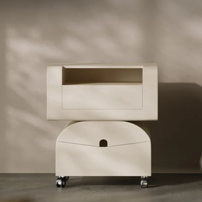 

Side Table Living Room Small Apartment Creative Robot Corner Table Movable