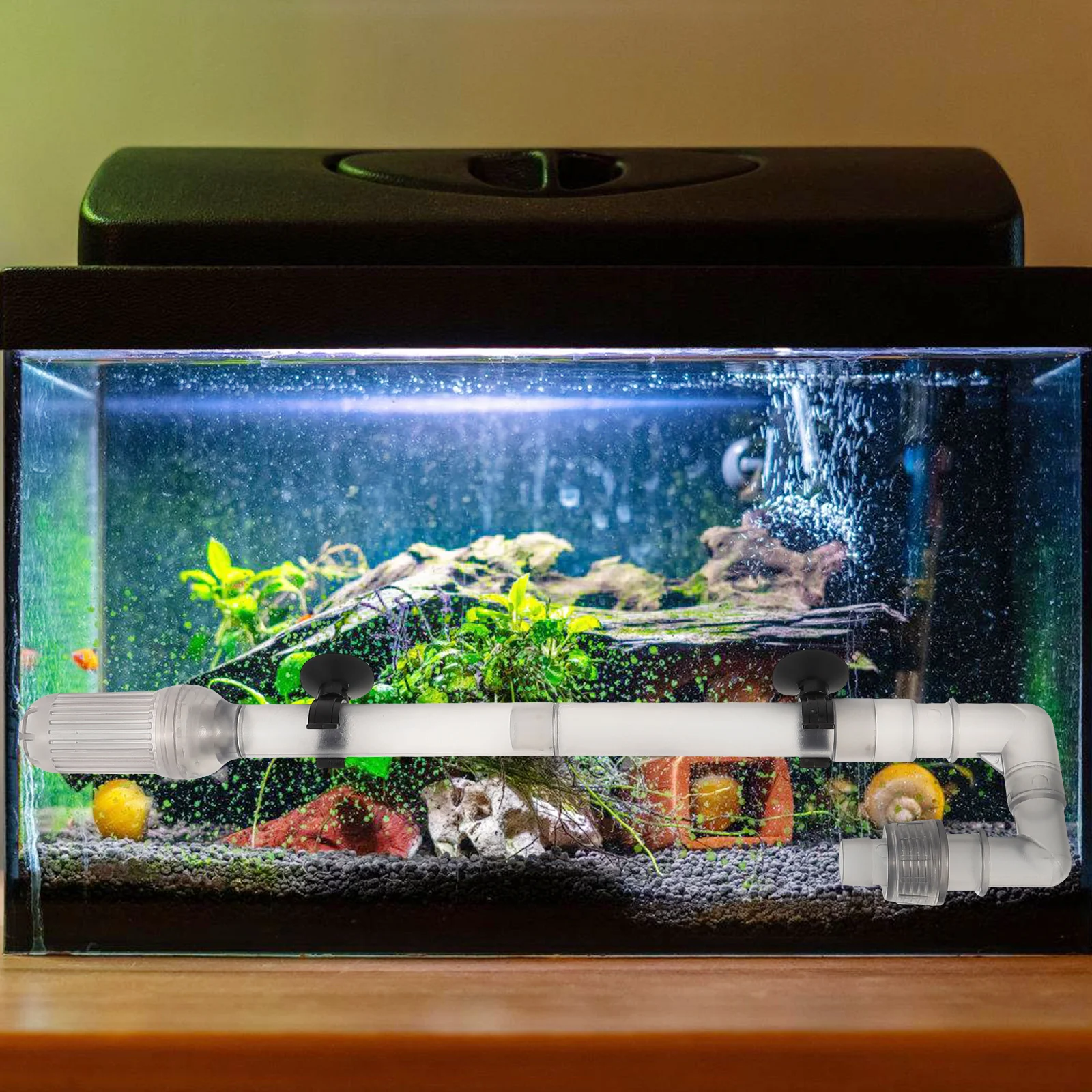 

1 set Practical Fish Tank Water Pipe 3/4 Inch ABS Material Aquarium Filters Hose Rainfall Inlet Tube Plastic Inflow Tubes Easy