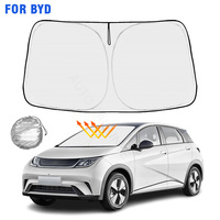 For BYD Dolphin 2022 2023 2024 EV Car Windshield Sunshade Front Rear Window Visor Auto Accessories UV Protection