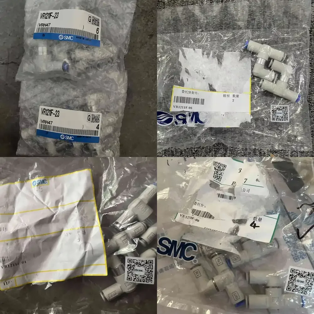 

SMC Original Transmitters:AND Valve With One-touch Fittings VR1211F-04/06 Manual Valve Spool Valve,Double-pressure Valve
