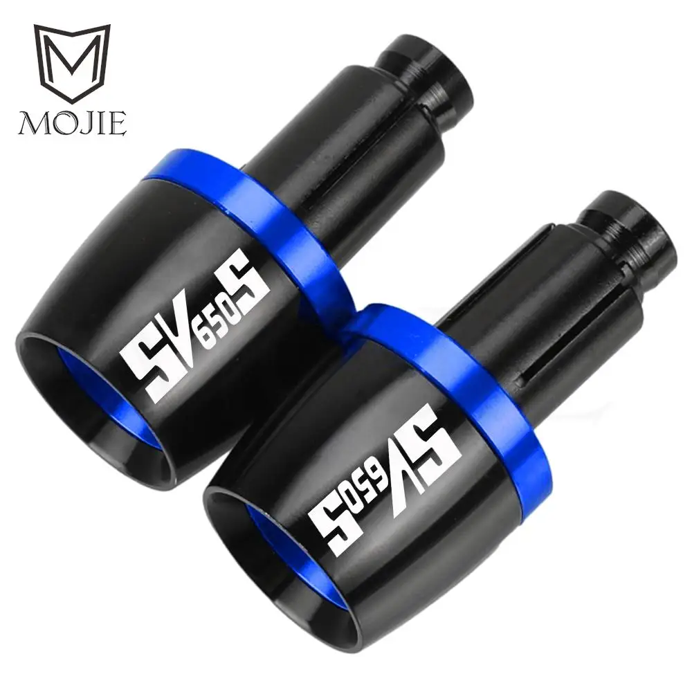 Universal For Suzuki SV650S SV 650S sv650s 1999-2023 2022 2021 2020 2019 Handlebar Grips Bar Ends Cap Counterweight Plug Slide