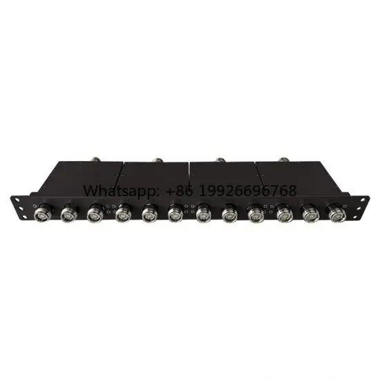 Low PIM 600-6000MHz Rf 3way Strip-line Power Combiner Splitter Array with 19 1U Panel