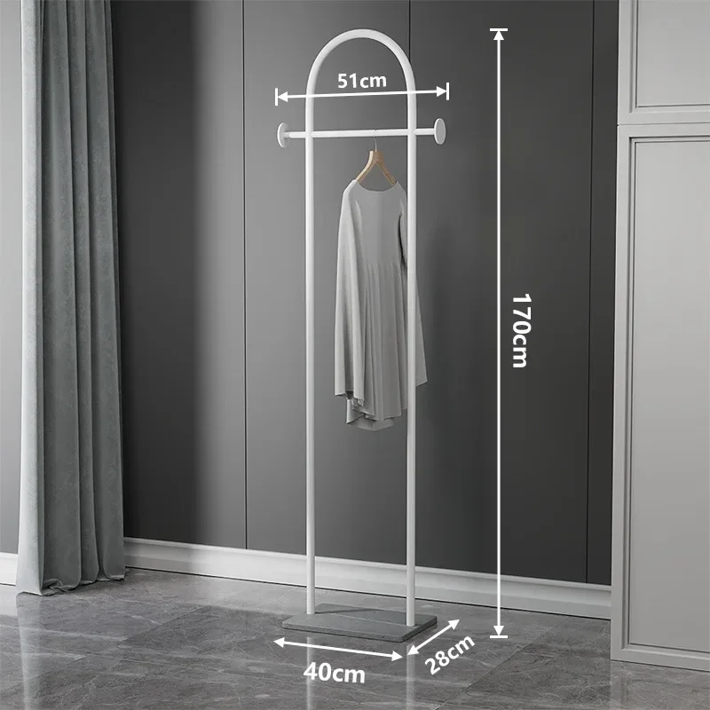 Light Luxury Coat Stand, Floor Clothing Rack, Creative Hallway Hanger, Household Simple Slate, Clothes Rack Organizer