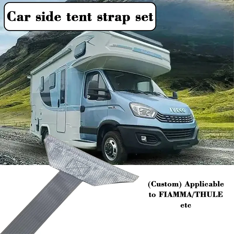 

1set Caravan Awning Accessories Fit For Fiamma Thule Isabella Dorema Cassette Awning Universal Tie Down Strap Kits Windproof