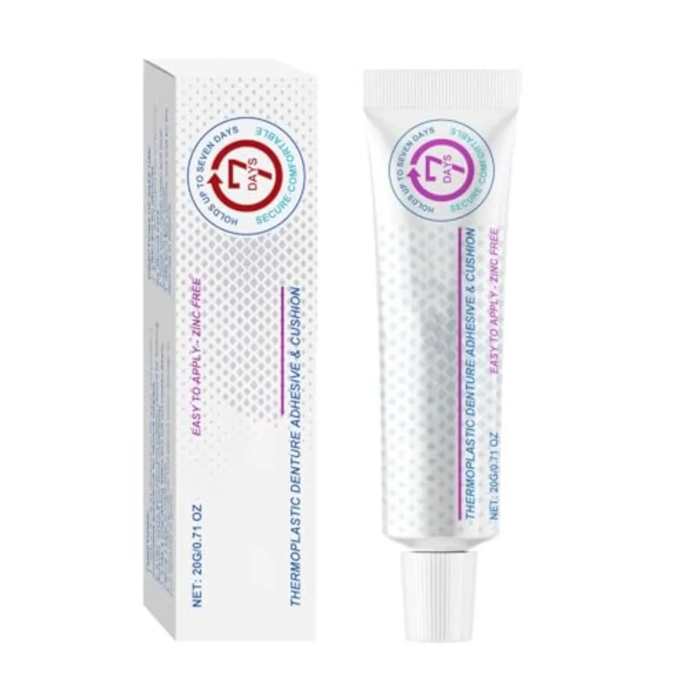 

Seamless Fit Denture Adhesive Comfortable Reusable Denture Fixation Adhesive Oral Health Care Thermoplastic Denture Adhesive