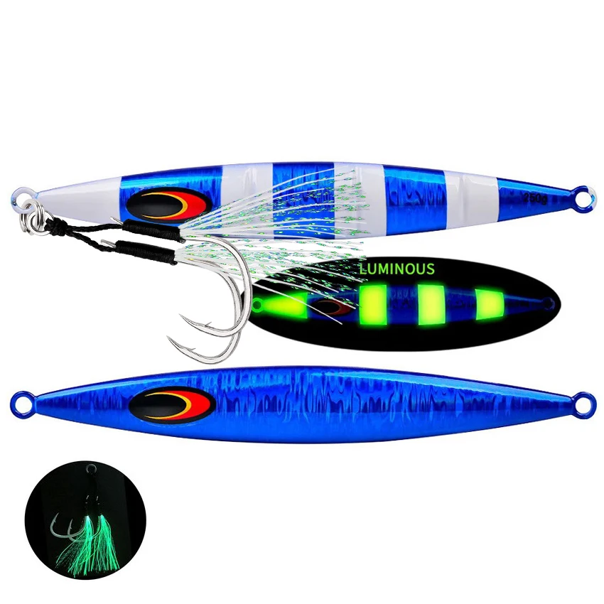 30g 60g 150g 200g g Tiefsee boot Angeln Sardine Slider Jigging Köder Langguss Metall Jig Angeln Köder Seefischerei Jigs – Detail 9