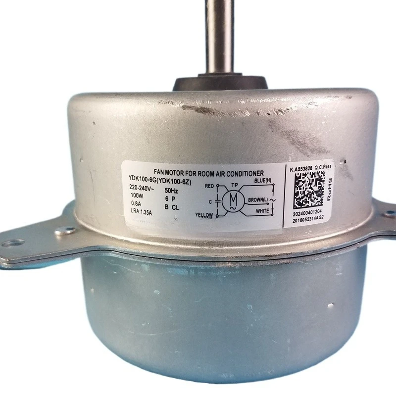 

New Air Conditioner Outdoor Motor YDK100-6A Motor YDK100-6G Anti-YDK120-6A