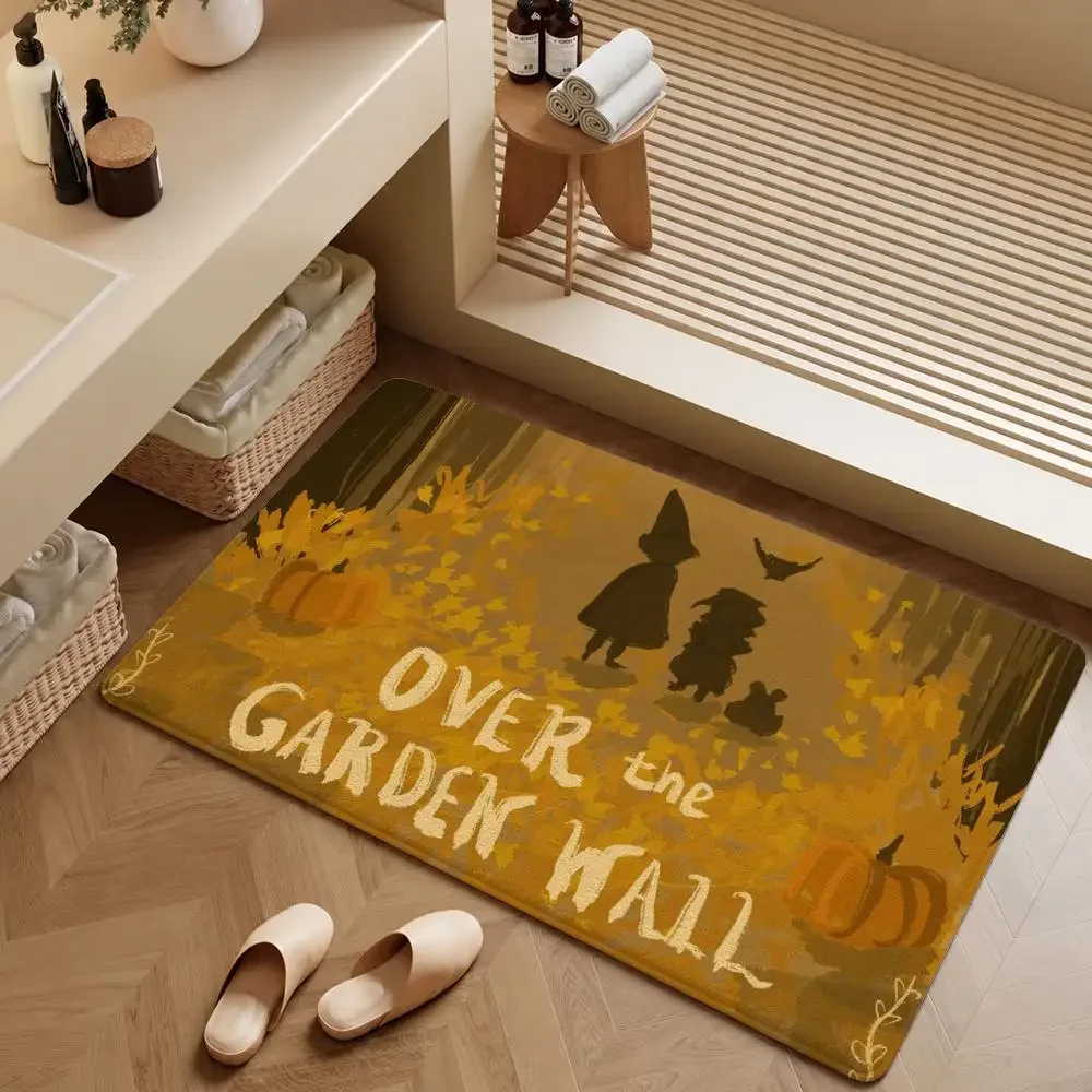 Series Over the Garden Wall Wirt Greg Floor Mat Soft Flannel Entrance Doormat Non-Slip Washable Rug For Bedroom Home Decor