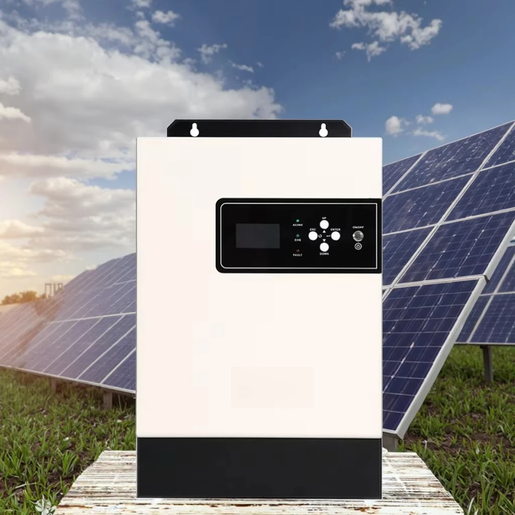 

Super Quality 3kw 5kw MPPT Solar Inverter Controller 100A Hybrid Power Panel Fashion Design Solar Energy System 60A Solar Power
