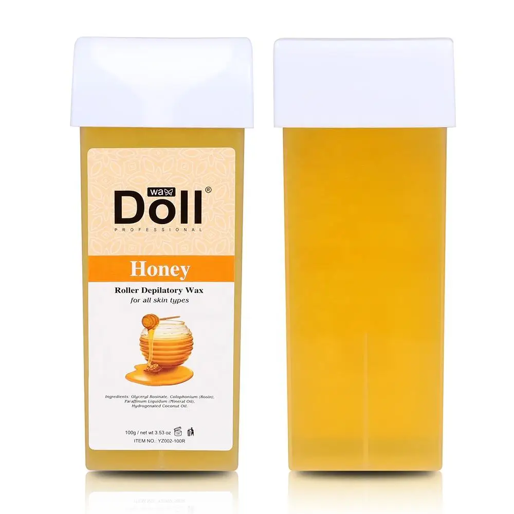 Cartuchos de cera de calidad para Spa de belleza, rodillo de depilación para todo tipo de piel, 100ml