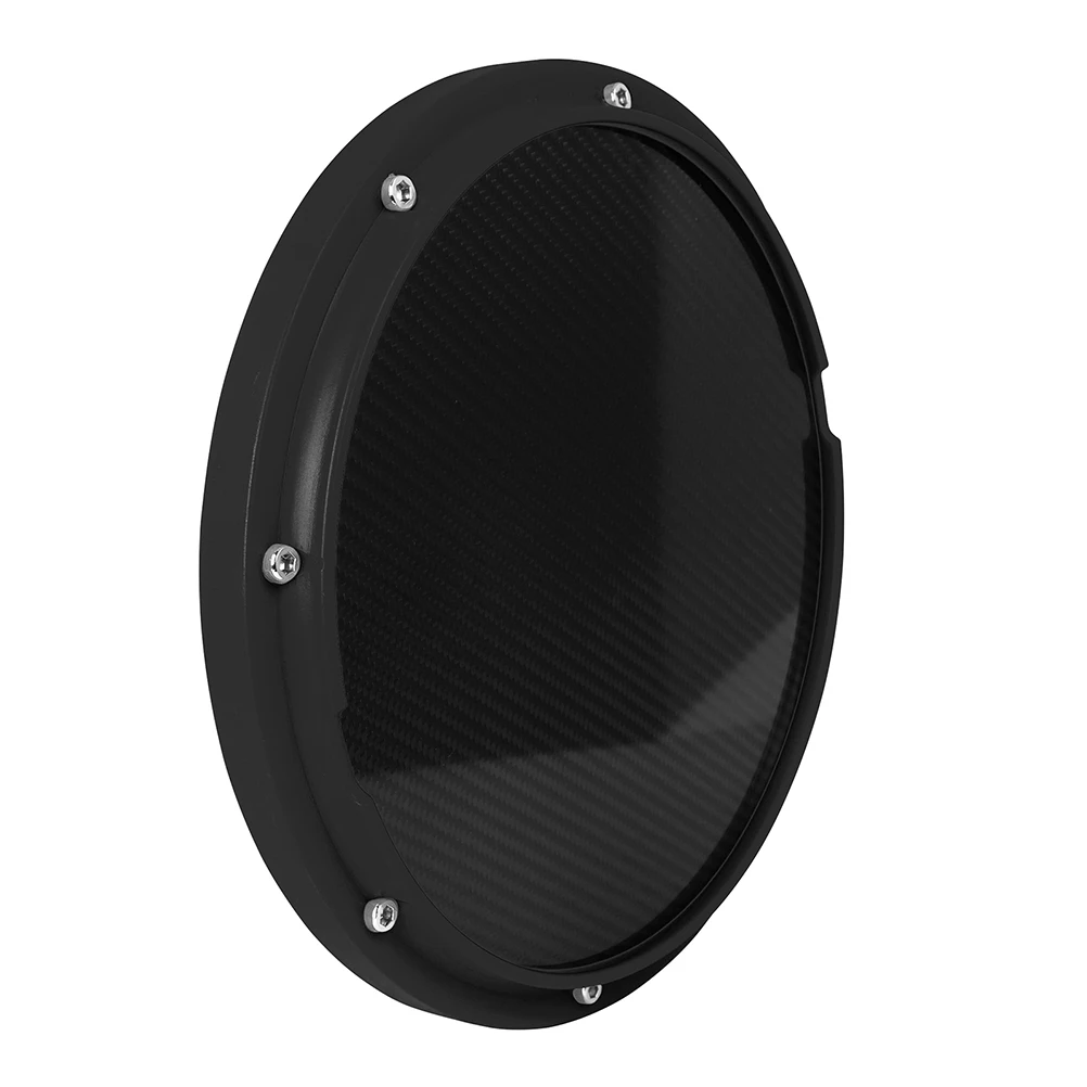 

Carbon Fiber Drum Pads Metronome Supply for Beginner Drummer Basic Skills Practice Mat Accessory