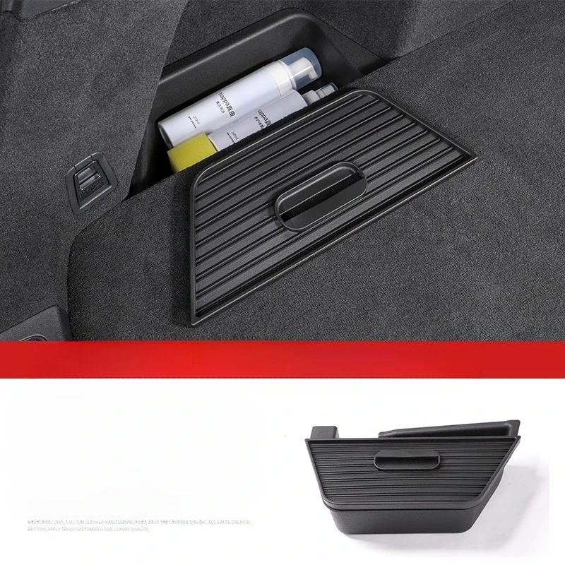 For Li xiang L6 L7 Rear trunk side cover storage box trunk hidden storage box car interior decoration accessories