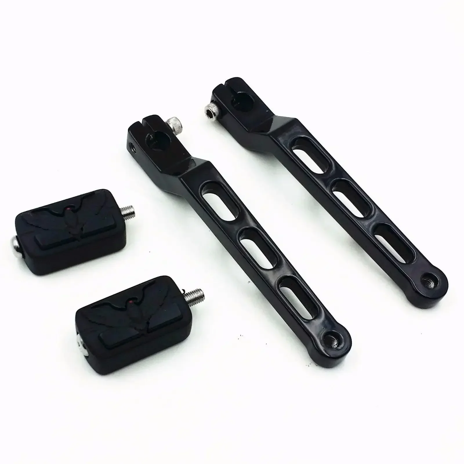 

1 Pair Motorcycle Accessories Black Eagle Peg Heel Toe Gear Shift Lever for Harley Touring FLST FLHT Cruiser