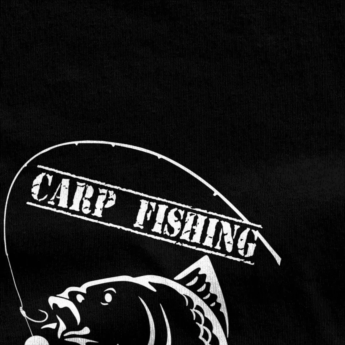 Carp Fishing T Shirt Leisure T Shirts Short-Sleeve Streetwear Tshirt Summer Cotton O-Neck Oversized Tees