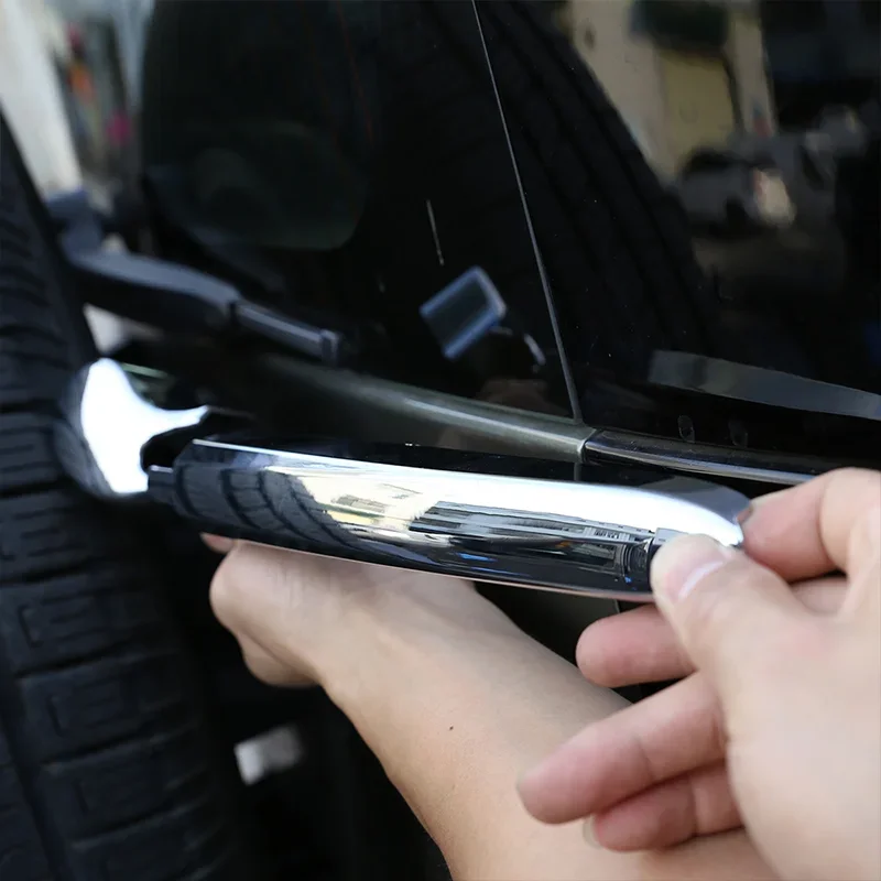 For Land Rover Defender 110 2020-22 ABS Chrome-plated Silver Car Rear Windshield Wiper Trim Cover Car Accessories