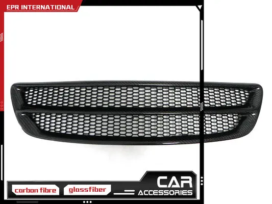 

Car Accessories For Lexus GS300 S161 Carbon Fiber Front Grille Glossy Finish Bumper Grill Fibre Grills Mesh Kit Drift Tuning Set