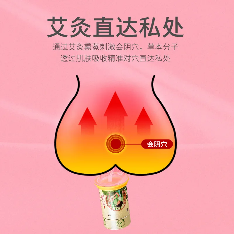 SHARE HO Woman\'s Private Part Chinese Moxibustion Heating Therapy Treatment Acupuntura Health Points Hui Yin Moxa Rolls Burner