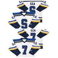 SZA Jersey SOS Blind New Album North American Tour Men and Women 3D Printed Long Sleeved Breathable Lightweight Couple T-shirt