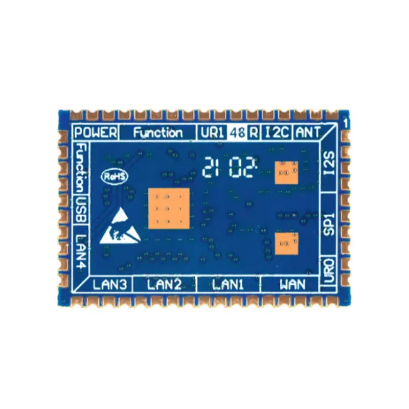 1pcs HLK-RM08S IoT Serial to Ethernet to WiFi Routing Module High-Performance Bidirectional Transparent Transmission