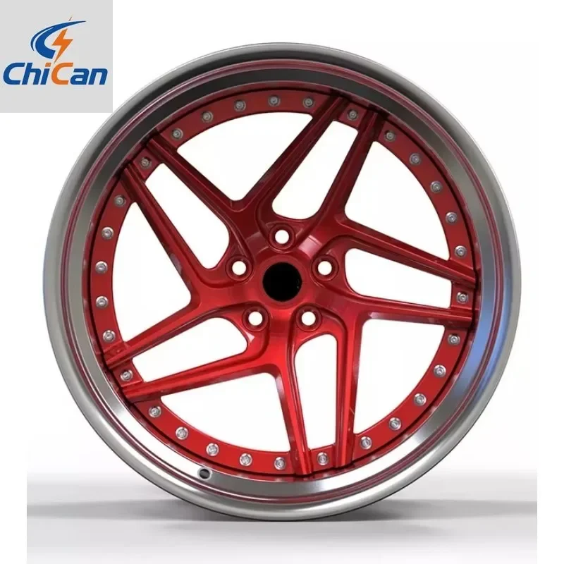 

【2026】Chican Custom Deep Lip Forged Concave 2 Piece Rims 18-24 Inch 5x112 5x120 For Nissan Benz Audi C8 Urus
