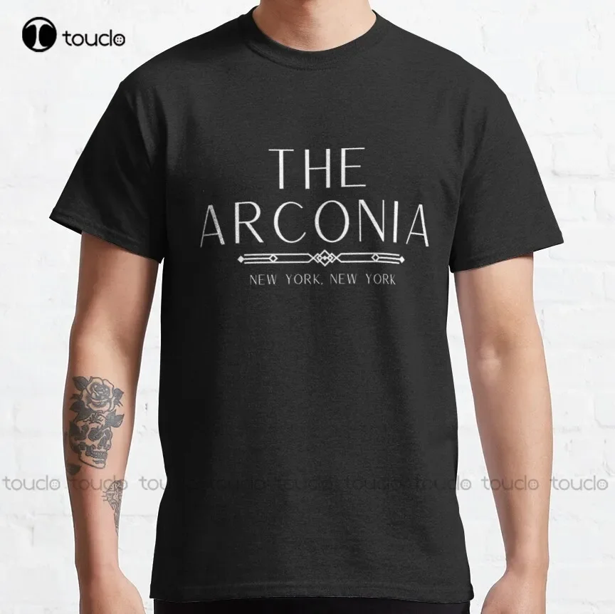 فقط جرائم القتل في المبنى تي شيرت فقط جرائم القتل في المبنى Arconia الكلاسيكية تي شيرت رجالي مصمم قمصان Xs-5Xl للجنسين