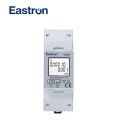 DCM230-2 alimentatore 9-40V DC multifunzione Modbus misurazione bidirezionale Display LCD misuratore di energia cc su guida Din