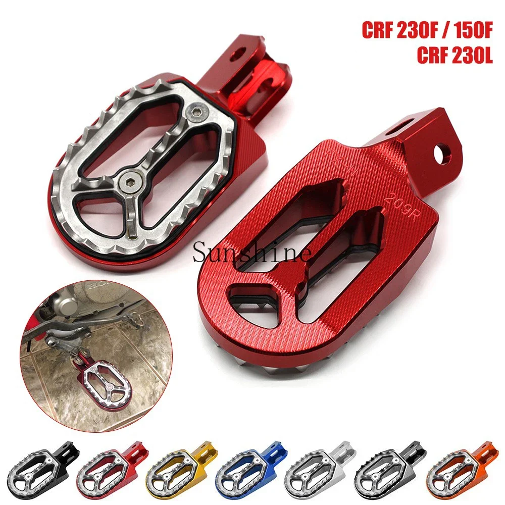 Suitable for off-road motorcycle CRF230F 230L modified accessories aluminum alloy non-slip pedal