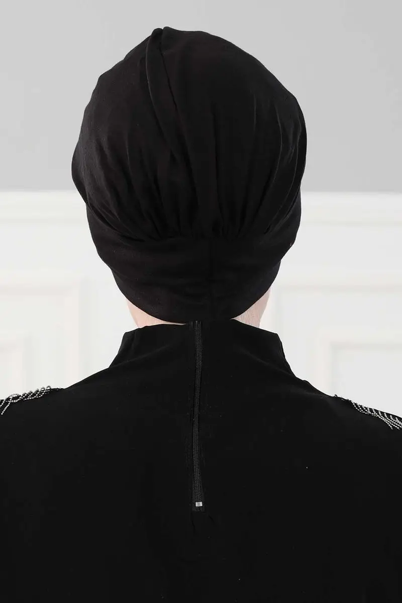 Mihrace Penye Bone black