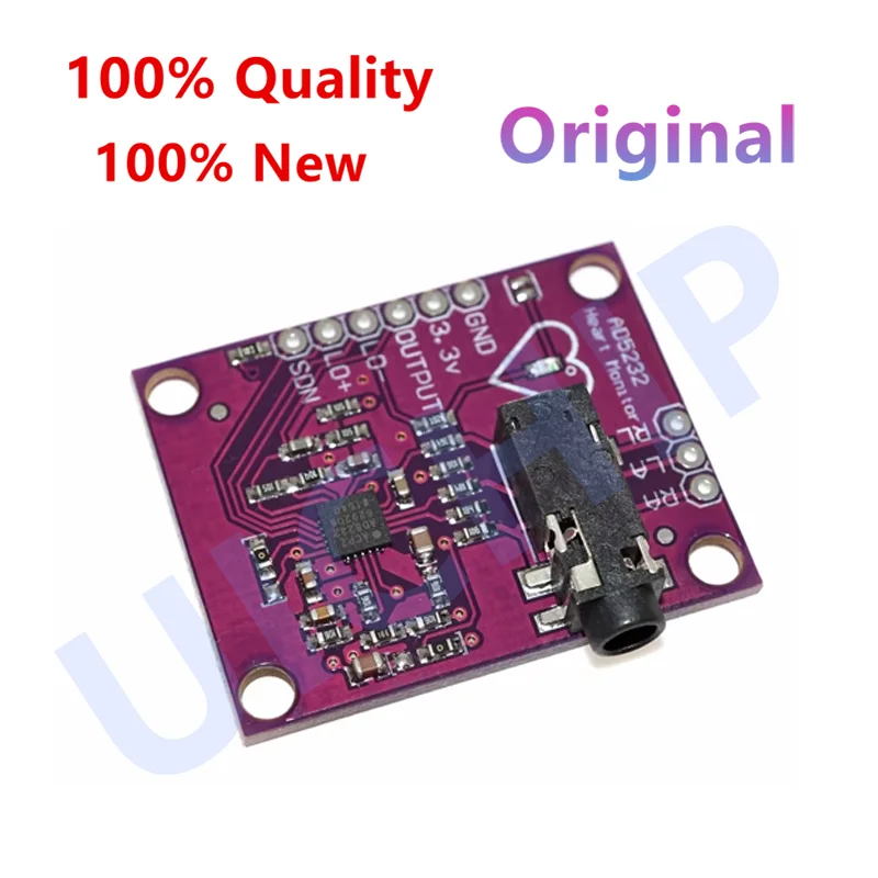 New AD8232 Physiological Measurement Heart Pulse ECG Bio Monitor Sensor Module Board Electric Unit Modules for Arduino