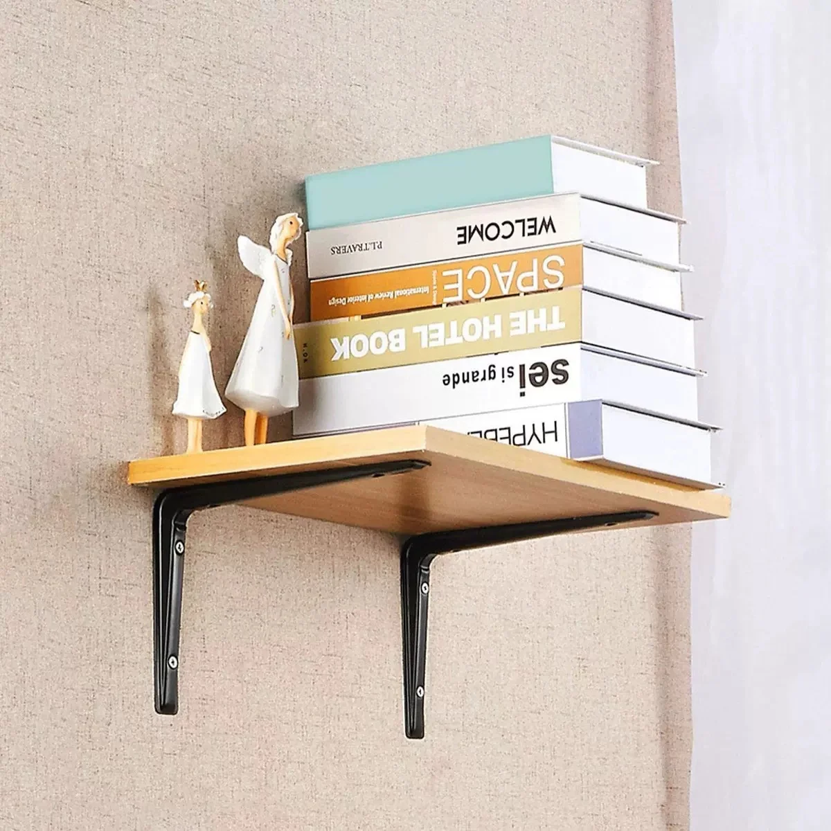 4 Buah Braket Rak Tugas Berat  - Shelf Peg Support ulasan dan harga
