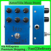 AC Tone Overdrive Pedal 3-band EQ Voice Knob Warm Natural British Rock Sound Guitar Accessories
