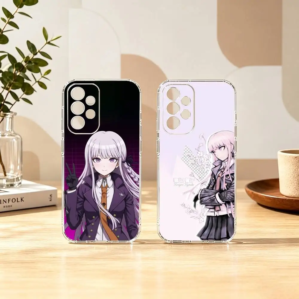 Danganronpa Kyoko Kirigiri  Phone Case Transparent Silicone Soft For Samsung S25,S24,S21,S22,S23,S30,Ultra,S20,Plus,Fe