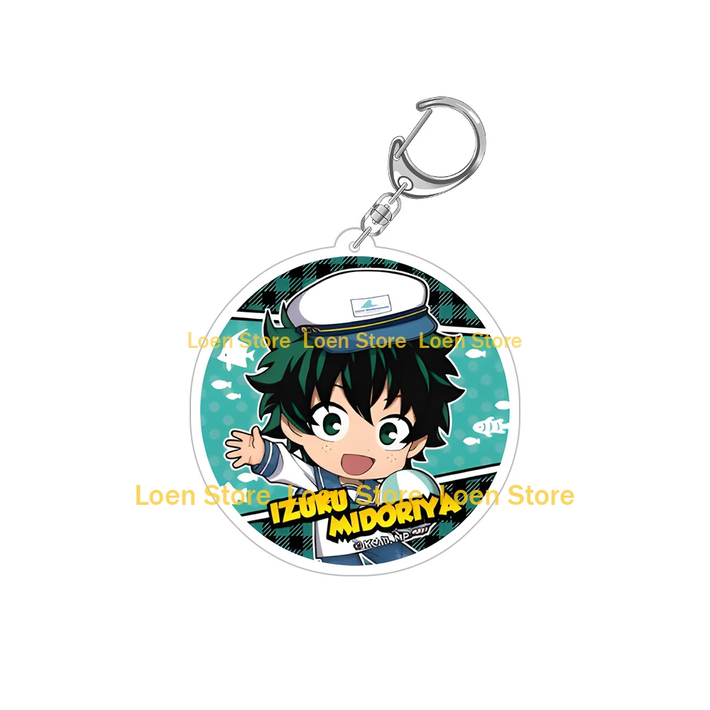 My Hero Academia Hakkeijima Sea Paradise Tsuyu Asui Eijiro Kirishima Denki Kaminari All Might Hawks Acrylic keychain Bag pendant