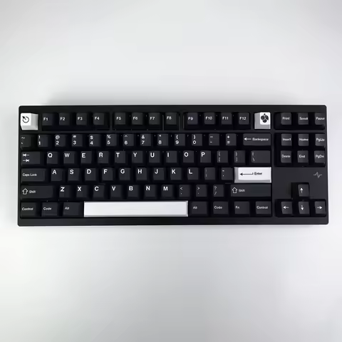 KBDiy Cherry Profile Japanese GMK WOB Keycaps Set Mechanical Keyboard Keycap PBT Custom Retro 147 Keys Caps for MX Switches