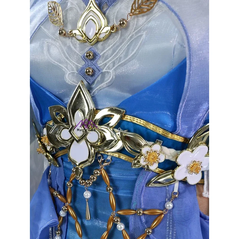 High Quality Game Anime Naraka: Bladepoint Ziping Fashion Cosplay Costume Accessories Comic Con Halloween Party Canival Uniform