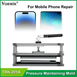 TBK-201A Universal Pressure Maintain Mold For iPhone 15 Andriod Phone Screen/Back Cover Maintenance Press Rotary Repair Fixture