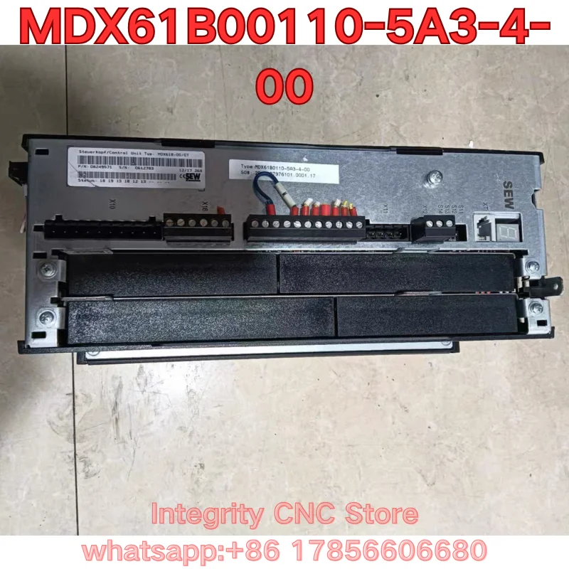 Second-hand MDX61B00110-5A3-4-00 inverter function test is normal