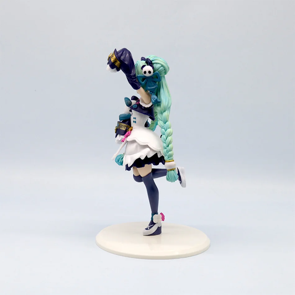 18CM Anime Hatsune Miku Figure National Style Fashion Panda MODERNCHINA Model Toy Gift Collection Action Figure PVC