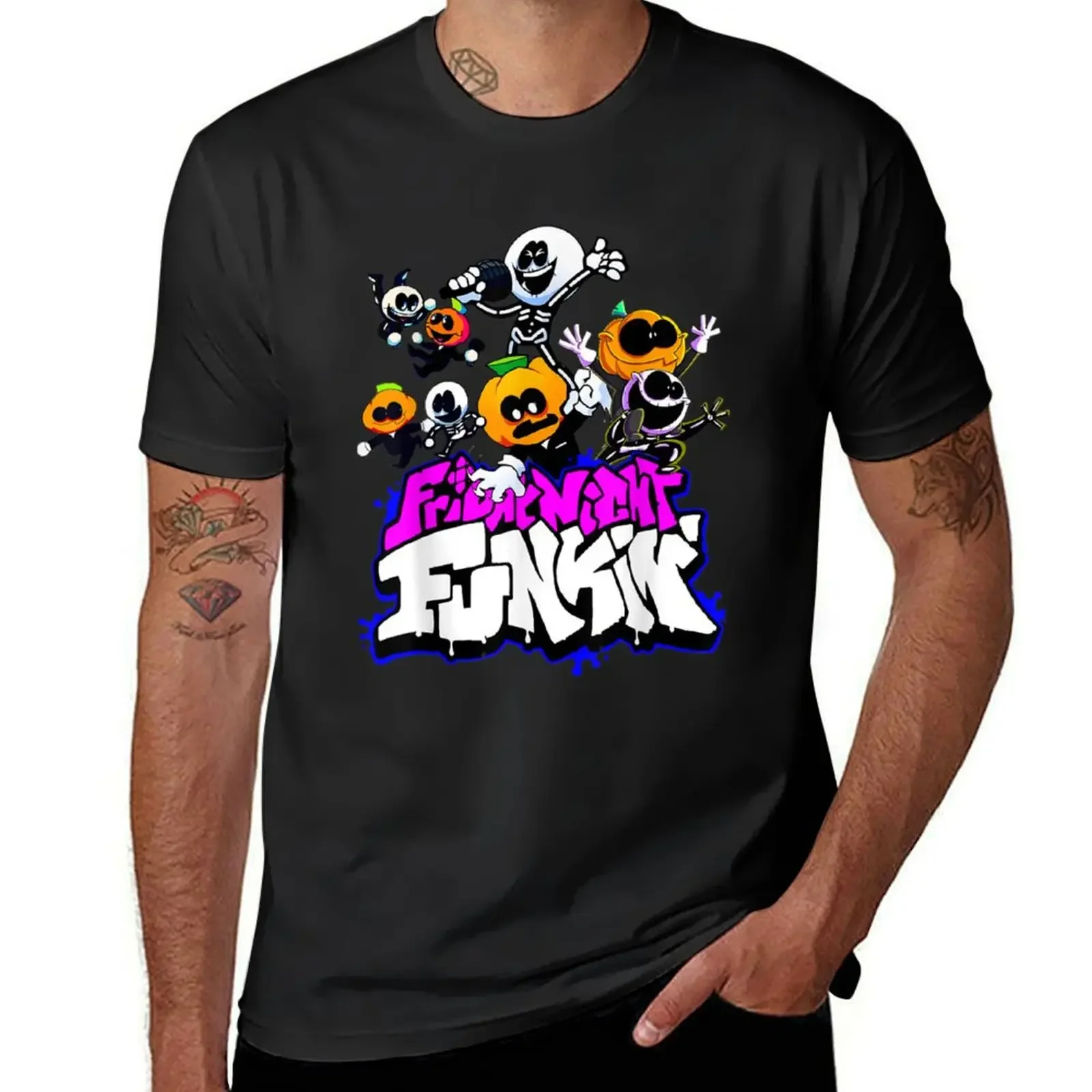 

Friday Night Funkin Skid and Pump mode Classic T-Shirt new gifts and t-shirts shirts graphic tee summer clothes men t shirt