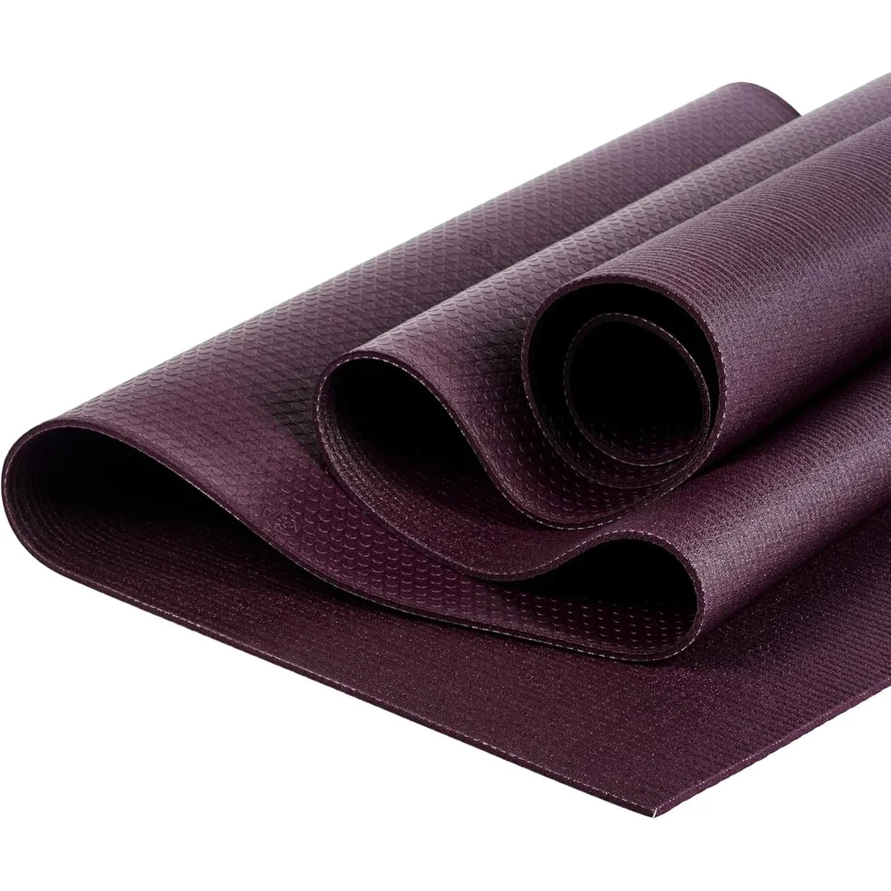 Pro Lite Yoga Mat, HIGH DENSITY CUSHION,  with 100% latex-free PVC BEST IN CLASS MAT HIGH DENSITY CUSHION BREAKING IN YOUR MAT