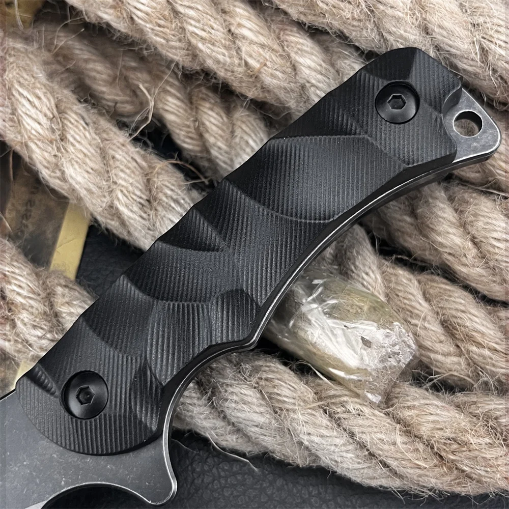 Pisau Fixed-Blade EDC Portabel - Edc Fixed Blade Deep Carry ulasan dan harga