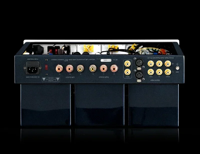 

MUZISHARE New X7 KT88 Push-Pull Tube Amplifier HIFI EXQUIS Balanced GZ34 Lamp Amp Best Selling With Phono and Remote