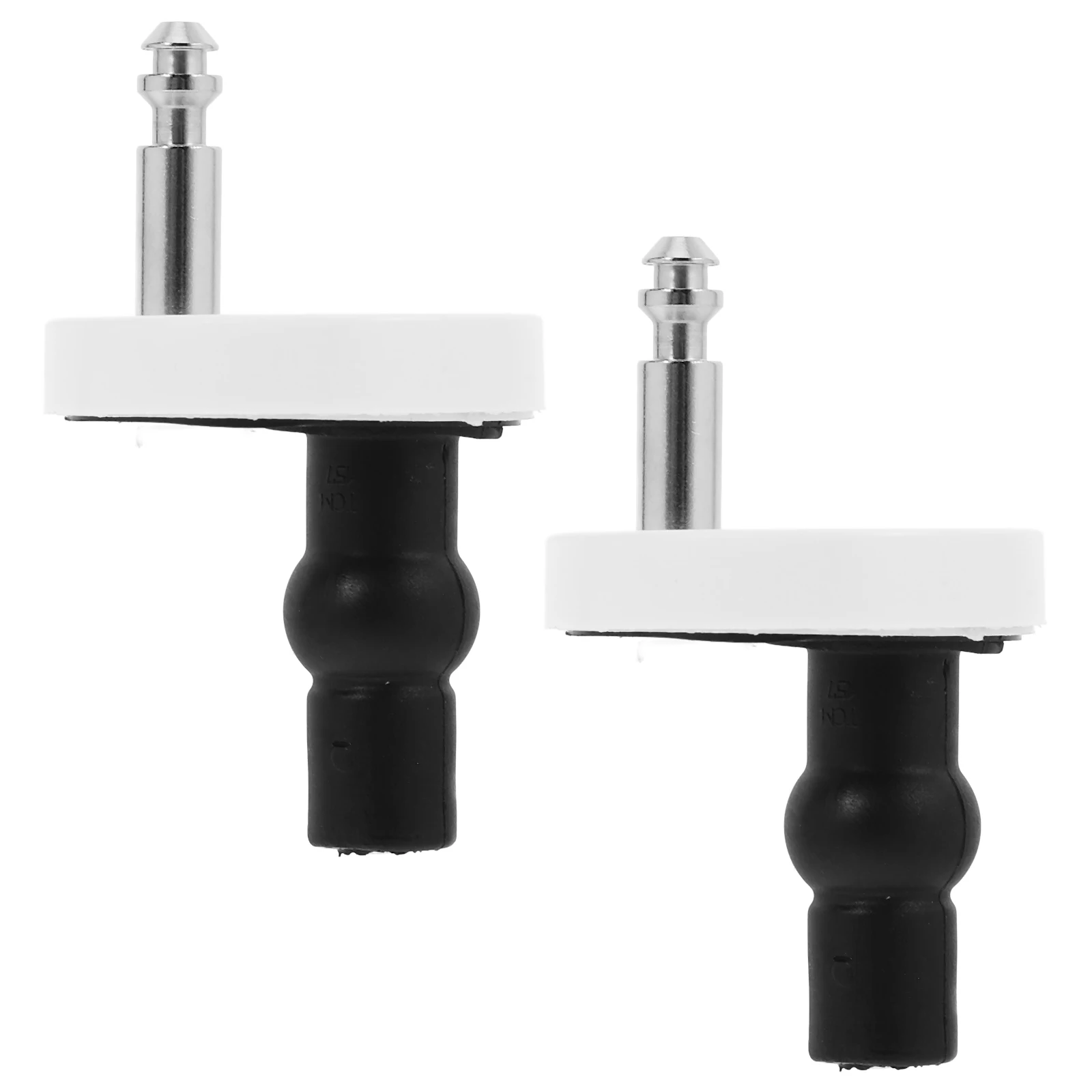 

2pcs Toilet Seat Fixing Screws Universal Replacement Hinges Bolts Secure Fit Easy Installation Lid Connect Tighten Up Fittings