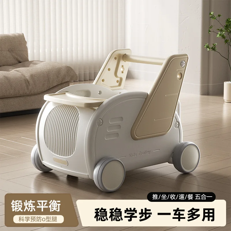 

Baby Walking Multifunctional Anti Rollover and Anti O-shaped Leg Baby Toy Hand Push Balance Walker 1-year-old