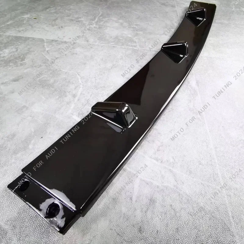 For AUDI A3 S3 Audi A3 8V S3 S-Line 2017-2020 Car Front Bumper Lip Spoiler Splitter Front Lip Chin Cap Spoiler Body Kit Tuning