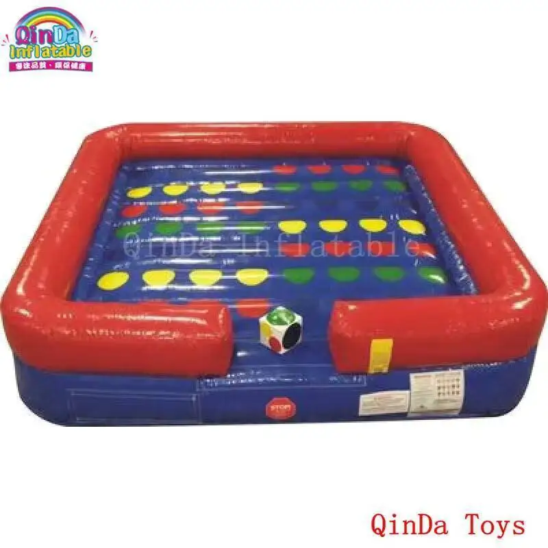

atable Right Foot And Left Hand Games 5*5m Inflatable Twister Board For Outdoor Event